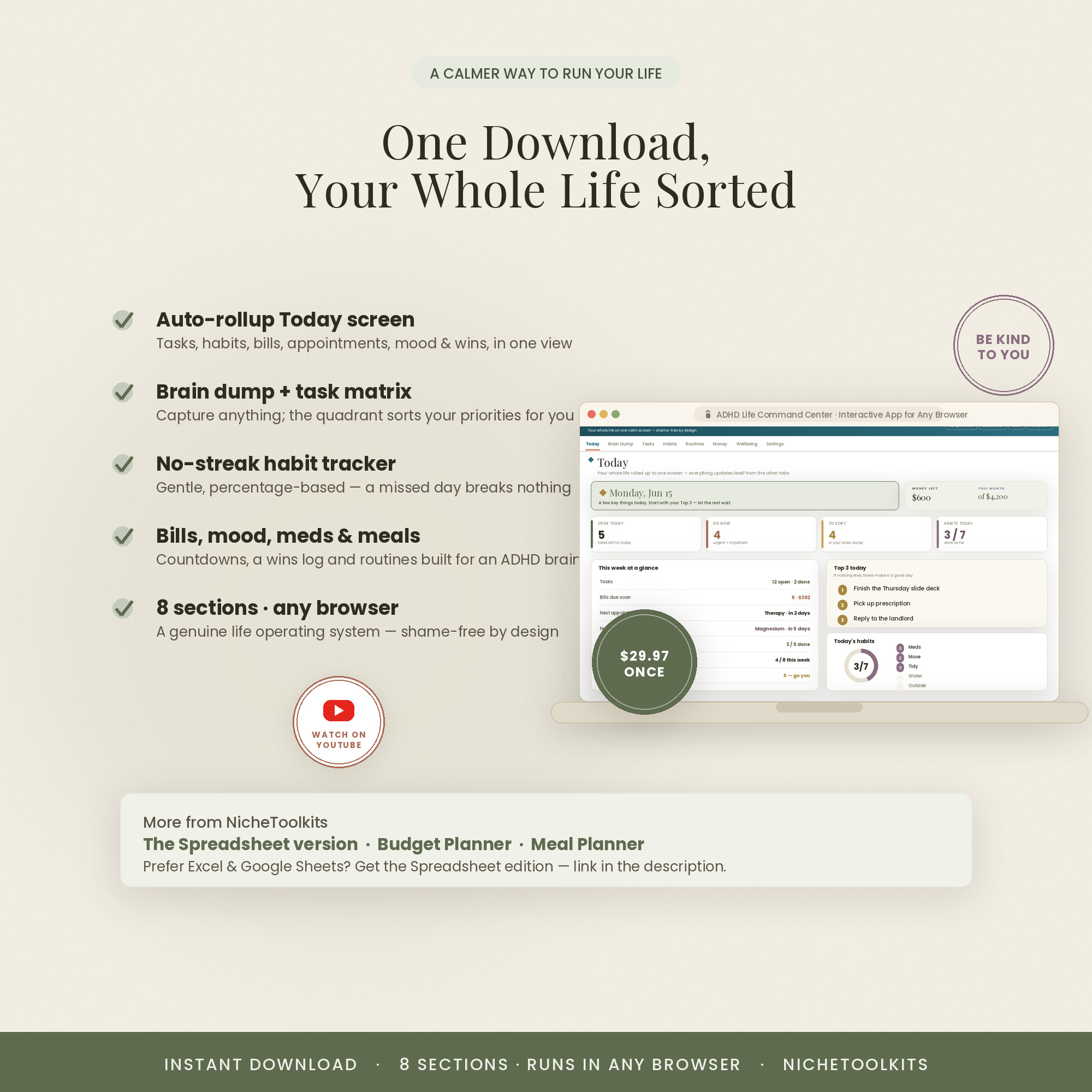 Everything you get — instant download