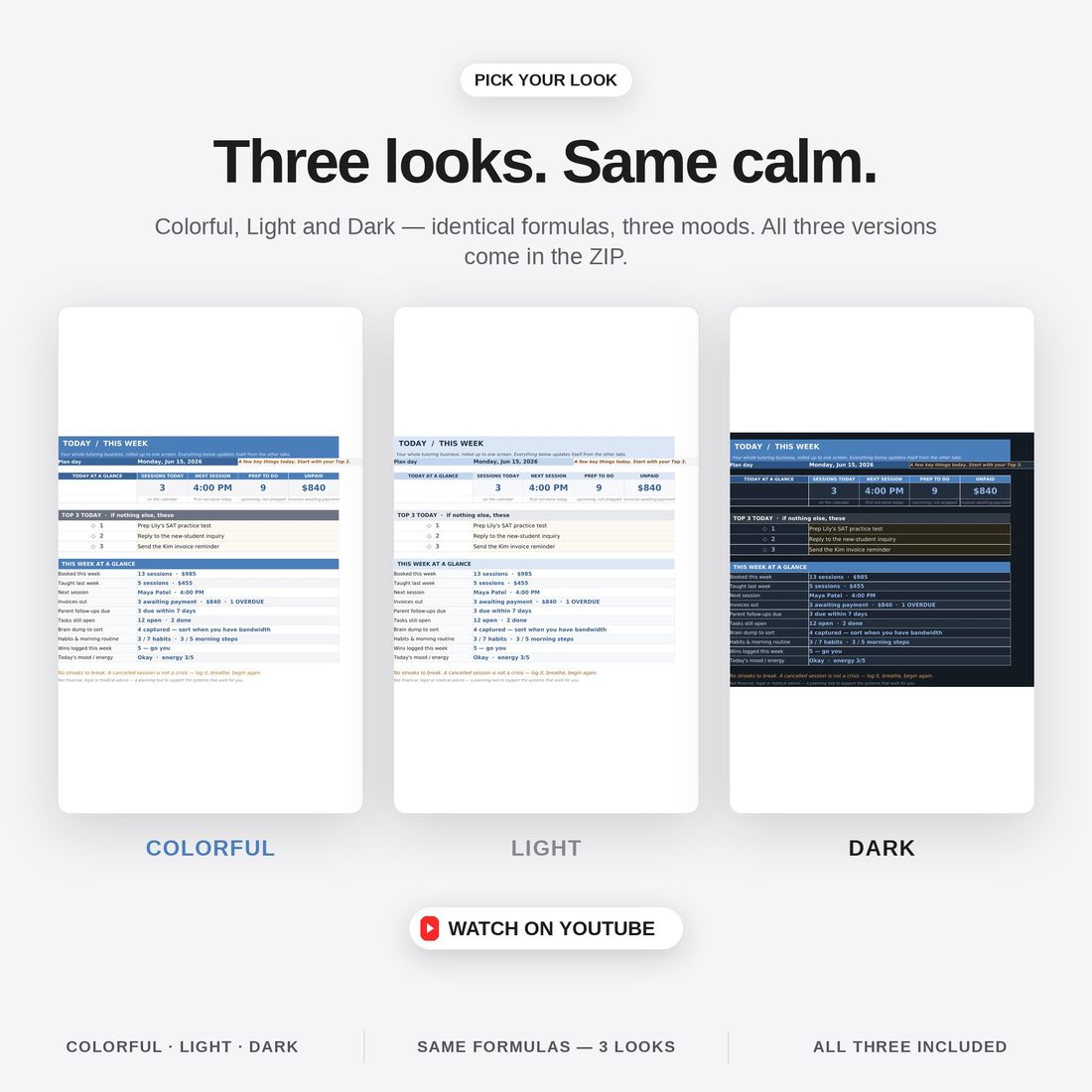 ADHD Tutor Command Center — Parent Comms + Earnings