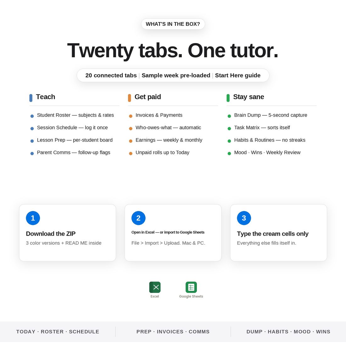 ADHD Tutor Command Center — Today