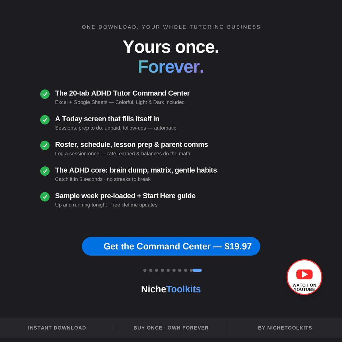 Everything you get — instant download
