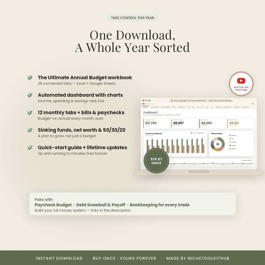 Everything you get — instant download