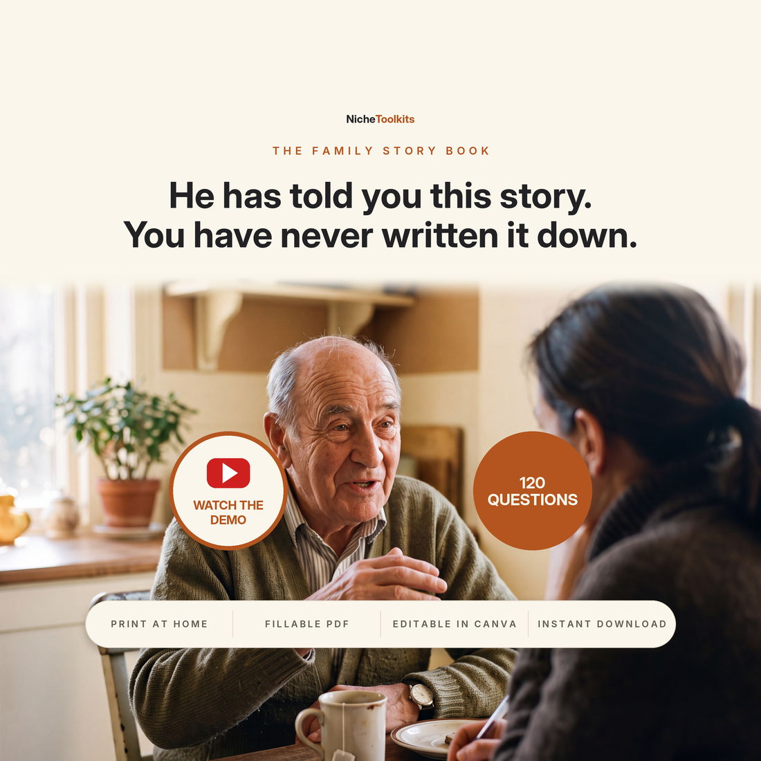 The Family Story Book — Printable Kit