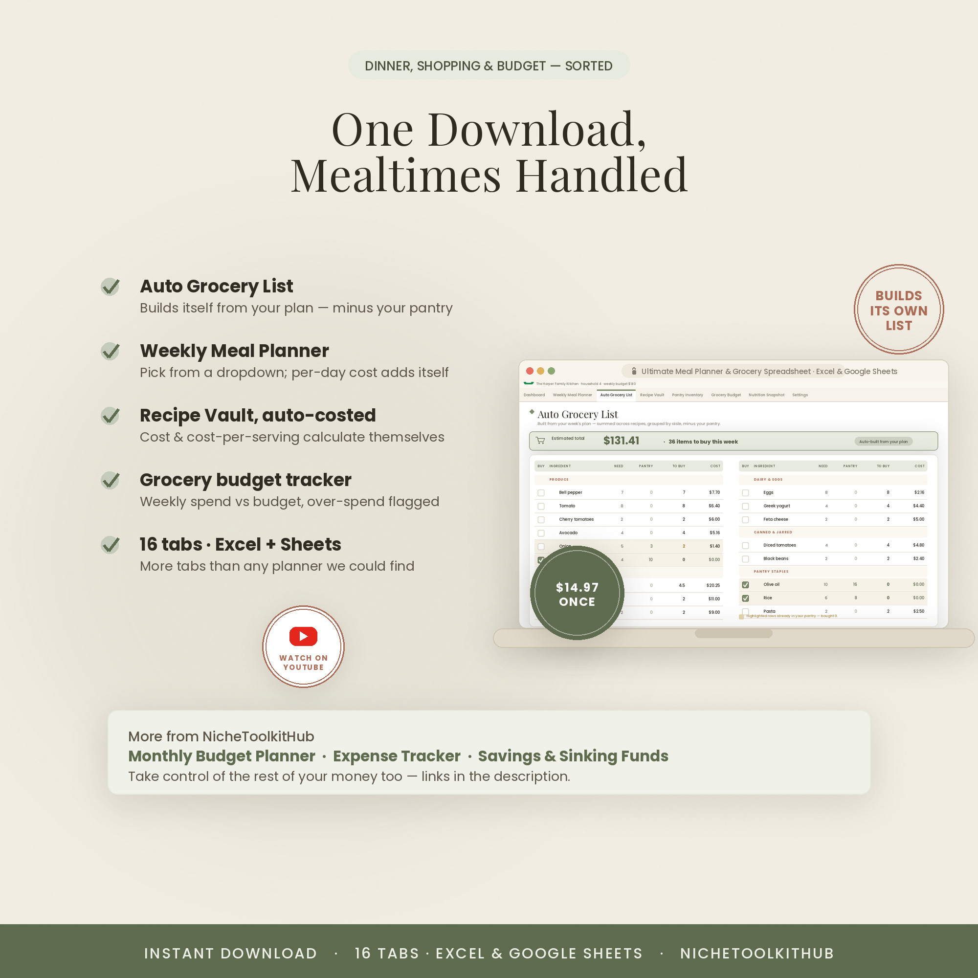 Everything you get — instant download