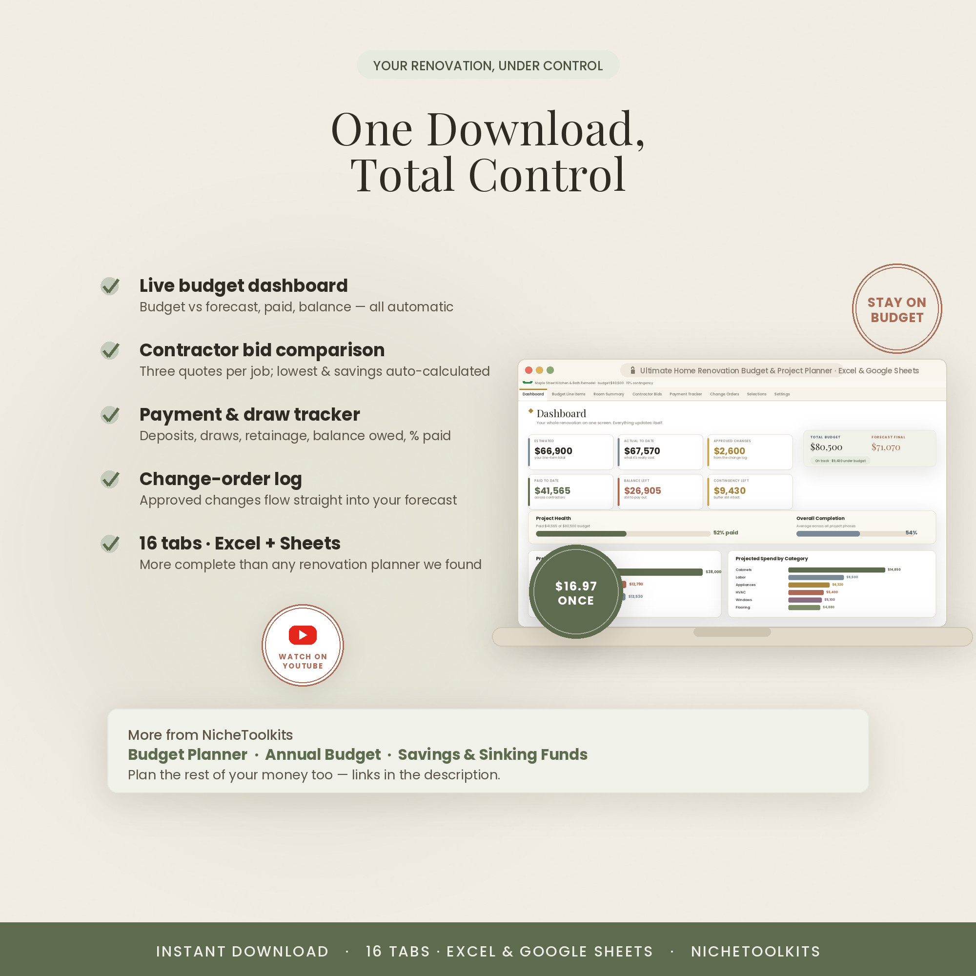 Everything you get — instant download