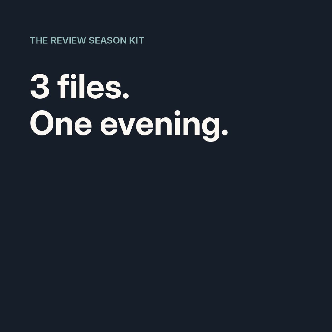 Closing summary video