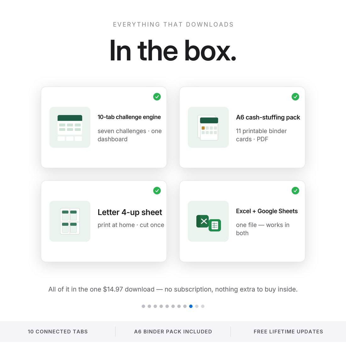Savings Challenge Vault — Custom Goal Builder