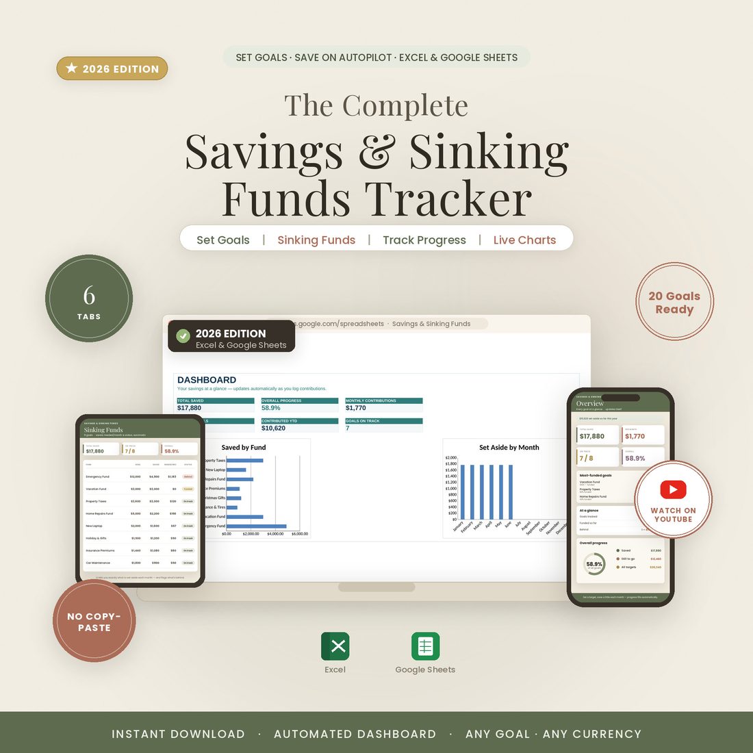 Savings and Sinking Funds cover