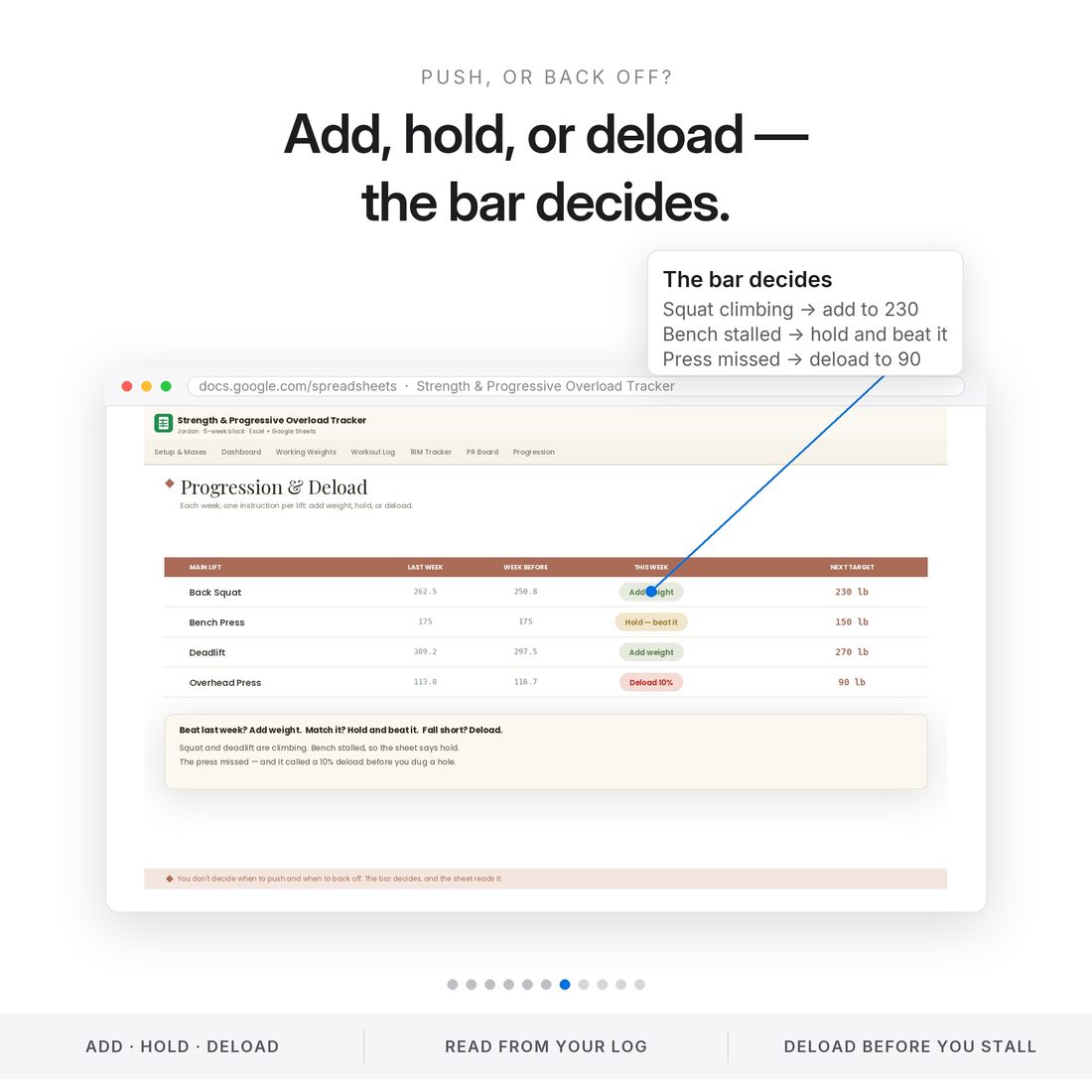 The framework — 12 tabs, every one labelled by the job it does.