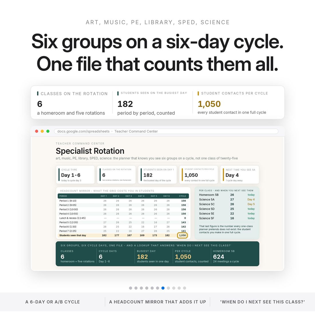 The framework — 20 tabs, every one labelled by the job it does.