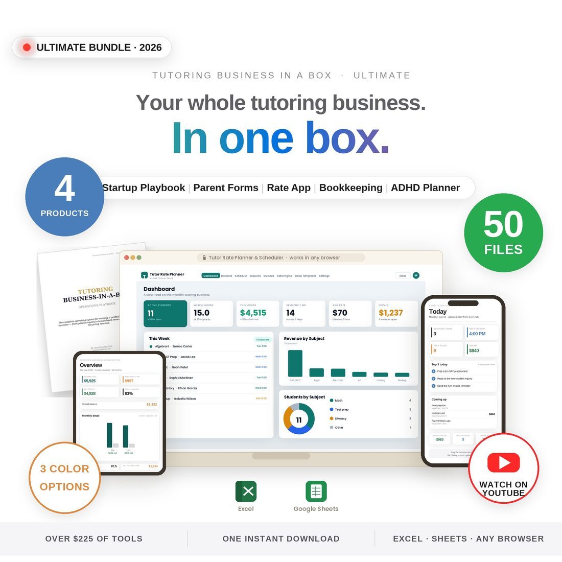 Tutoring Business in a Box — Ultimate Bundle — Ultimate Bundle